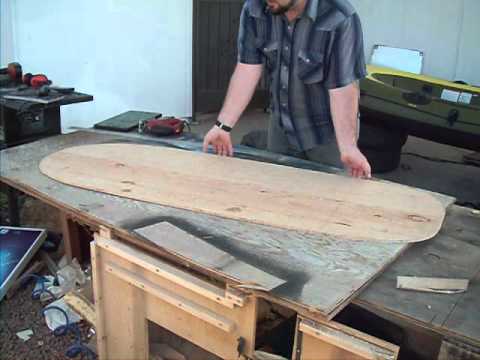  -360 wood plywood floor installation inflatable boat part 4 - YouTube