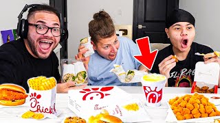 Mindofrez Chick-Fil-A Mukbang With Kaylen And Jayden