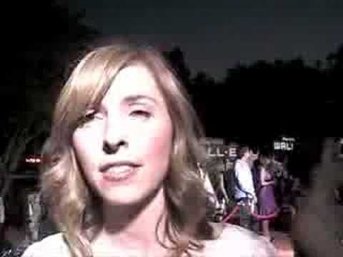 Interview with Elissa Knight Eve at the WallE premiere