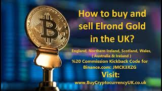 How to buy and sell Elrond Gold in the UK?