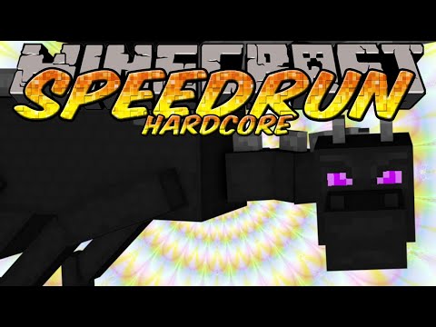 Minecraft Speed Run - Hardcore Survival to Kill the Ender Dragon Completed - World Record at 1:26:00 Minecraft Speed Run - Hardcore Survival to Kill the Ender Dragon Completed - World Record at 1:26:00