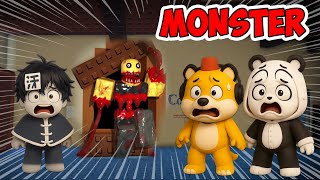 Trio Kocak Terjebak Di Rumah Yang Ada Monster - Roblox Residence Macre