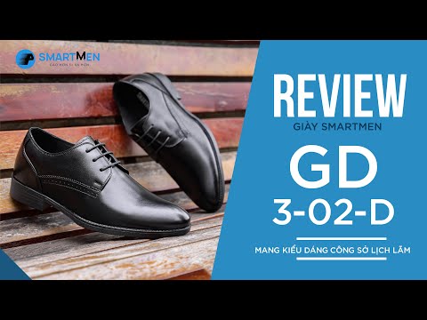 Review giày Smartmen GD3-02-D kiểu dáng công sở lịch lãm