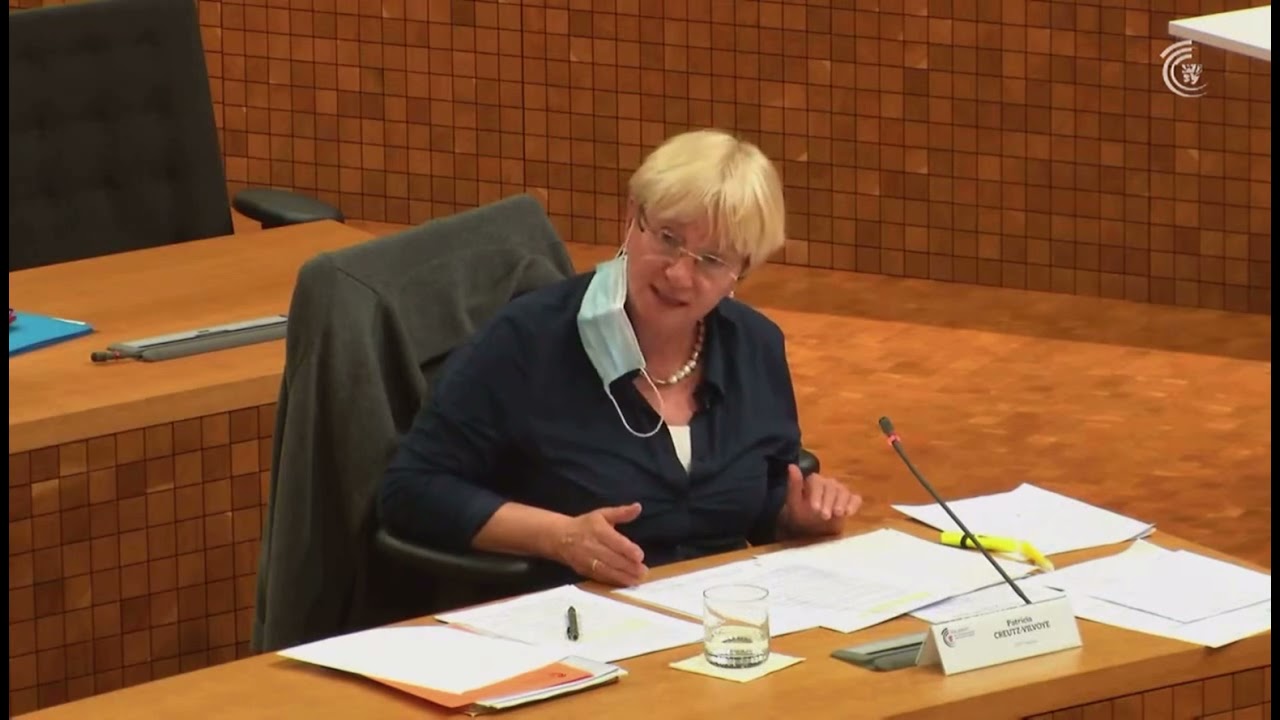 Patricia Creutz zur Verabschiedung der Geschäftsordnung des Ombudsdienstes der DG | CSP Ostbelgien