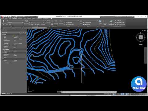 Alpha BIM | Dựng địa hình & tính khối lượng đào - đắp đất | Model & Calculate cut - fill volume