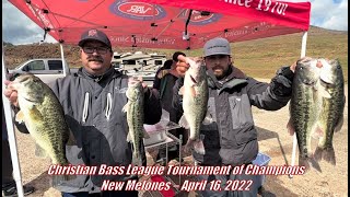 Christian Bass League, TOC - Melones: April 16, 2022