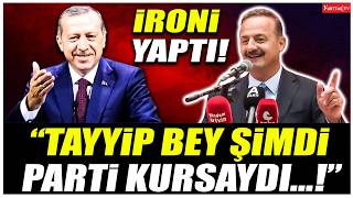 Yavuz Ağıralioğlu Ironi Yaptı Salonu Güldürdü Tayyip Bey Şimdi Parti Kursaydı