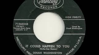 Watch Dinah Washington It Could Happen To You video
