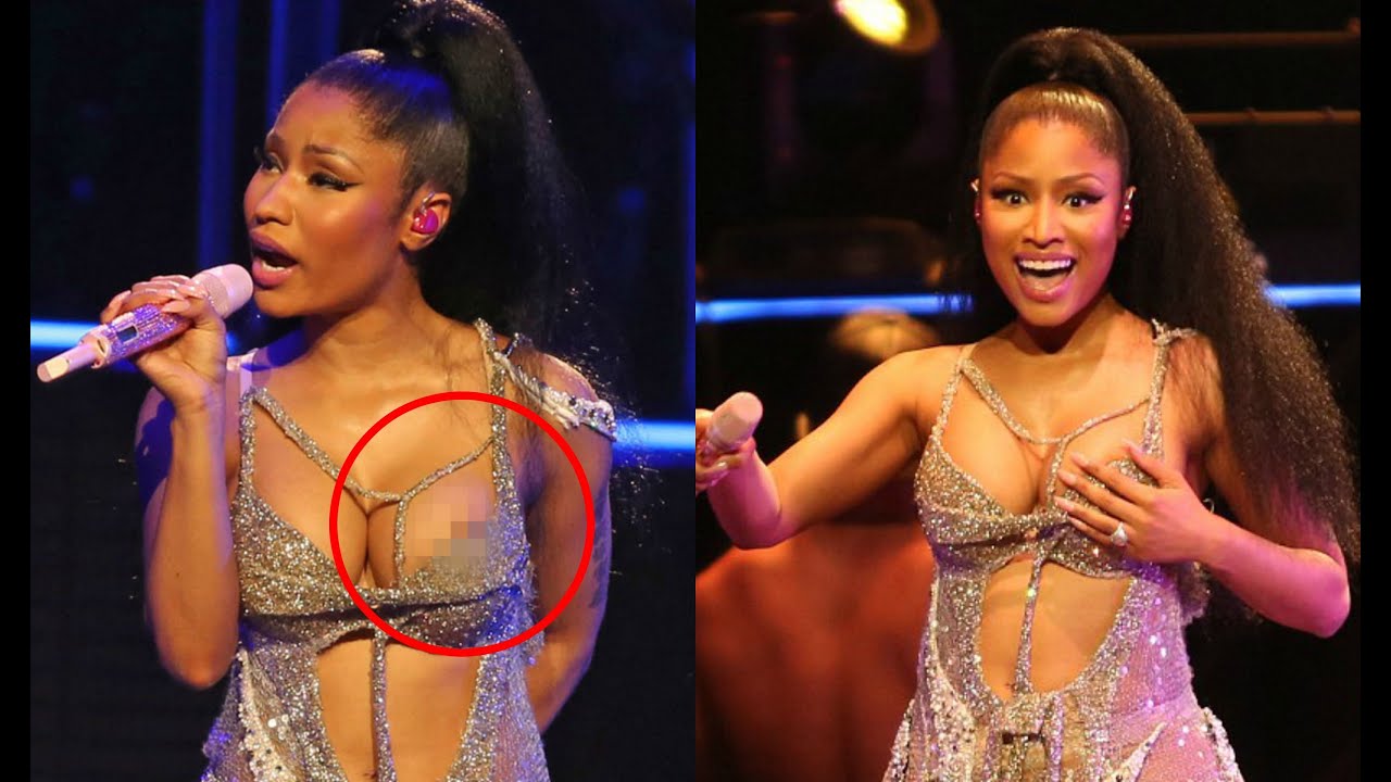 Nicki Minaj Boob Come Out