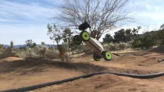 Adam Drake Running Laps On A Backyard Rc Track.