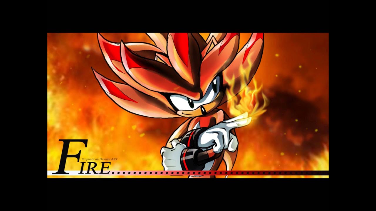 sonic fan character- Fire the Hedgehog - YouTube