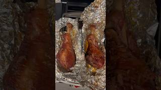 Smoked Turkey Leg In The Oven.