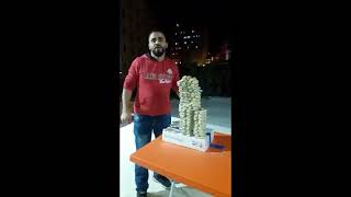 شاب فلسطيني يسب الشعب ال سعودي وشوفو الرد