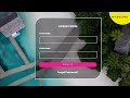 Transparent Login Form HTML CSS ( Leafy Border )