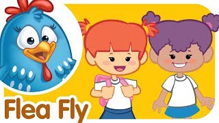 School Song Flea Fly Lottie Dottie Chicken Nursery Rhymes For Kids