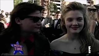 Drew Barrymore & Corey Feldman At The Oscars 1989