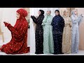 One Piece Namaz Dress/ Jilbab Cutting Stitching/ Full Length Khimar For prayer/ Namaaz Clothes DIY