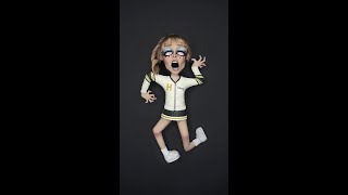 Sculpture Of Chrissy In Stranger Things