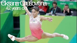 Oldest Elite Gymnast In The World Oksana Chusovitina Age 42 Oldest Elite Gymnast In The World Oksana Chusovitina Age 42