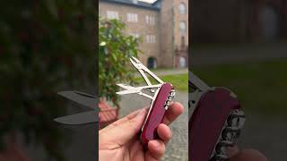 Victorinox Cyber Tool M 34 Transparent Red My Edc