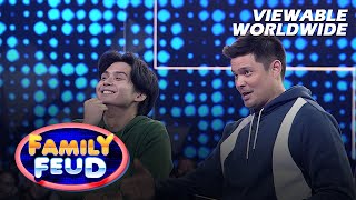Family Feud Ryle Santiago, Ilang Beses Nagpapalit Ng Damit Sa Isang Linggo ? Episode 410