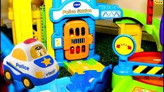 Smart Wheels City Police Chase Vtech Go Go Smart Wheels Police Car Toys In Action