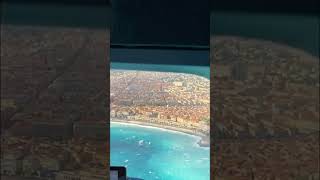 Landing Airbus 319 Abeam The English Promenade.