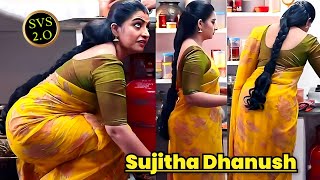 Actress Sujitha Dhhs Modern Dress Look