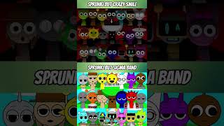 Sprunki Sigma Band Vs Sprunki Crazy Smile Incredibox Battle