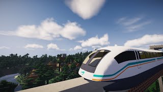 Minecraft Shanghai Maglev Train