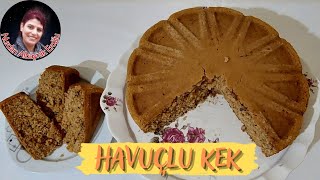 Lezzet Üçlüsübomba Bi̇r Tari̇fhavuçlu Cevi̇zli̇ Tarçinli Kek