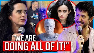 Marvel Tvs Past & Future Plans Krysten Ritter, Brad Winderbaum, Terry Matalas