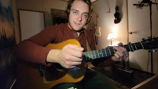 Bluegr Flatpicking - Holding The Pick & Basic Right Hand Technique.