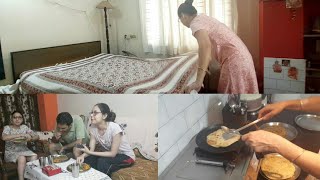 My Daughters Room Cleaning Vlog Methi Paratha Recipe Happy Time With Family
