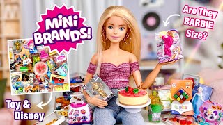 Zuru 5 Surprise Mini Brands Make It Mini Food Are They Barbie Doll Size? - Toy & Disney Edition