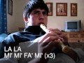 Bad Romance flauta con notas en pantalla Bad Romance flauta con notas en pantalla