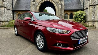 2015 Ford Mondeo Anium 2.0 Tdci Euro 6 Manual