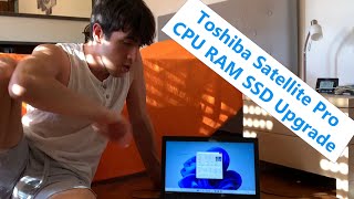 How To Upgrade A Toshiba C50-A Laptop Upgrade Cpu Ram And Ssd For Just 50 - Tutorial