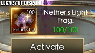 Legacy of Discord: Shiina Activate Nether's Light Wrath Aura | Stan Lee R.I.P.