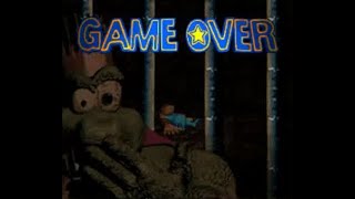 Kiddy Kongs Challenge New Donkey Kong Country-Like Fan Game 2024 - Scary Game Over Screen By Me