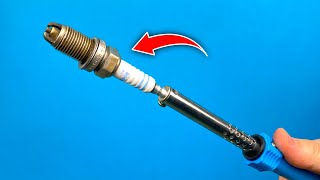 Insert Spark Plug to Soldering Iron And be Amazed at Results