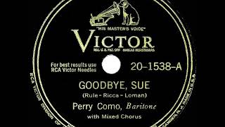 Watch Perry Como Goodbye Sue video