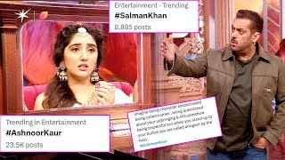 Bigg Boss 19 Ashnoor Ko Salman Ne Kaha Arrogant, Fans Ko Aya Gussa, Twitter Par Ashnoor Hui Trend