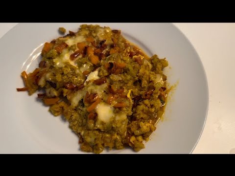 Cheesy Tofu And Eggs Recipe