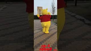 Winnie The Pooh Spotsound.ca Mascot Costume Birthday Party Dress Advertising Cosplay