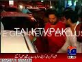 Shahid Afridi Beat Fans On Karachi Airport images Shahid Afridi Beat Fans On Karachi Airport