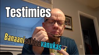 Testissä Elovena Proteiinivanukas Banaanisuklaa