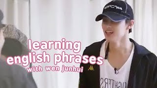 Learning English Phrases with Jun
