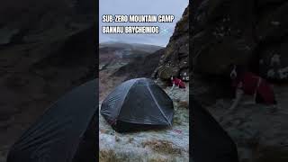 Freezing Conditions In The Brecon Beacons Bannau Brycheiniog