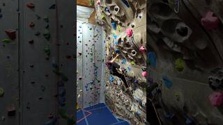 My Oldest Working On Lead Skills In The Gym